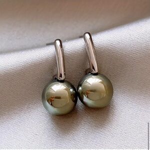 New  Elegant Faux Pearl Earrings, Zinc Alloy Party wedding evenings every days